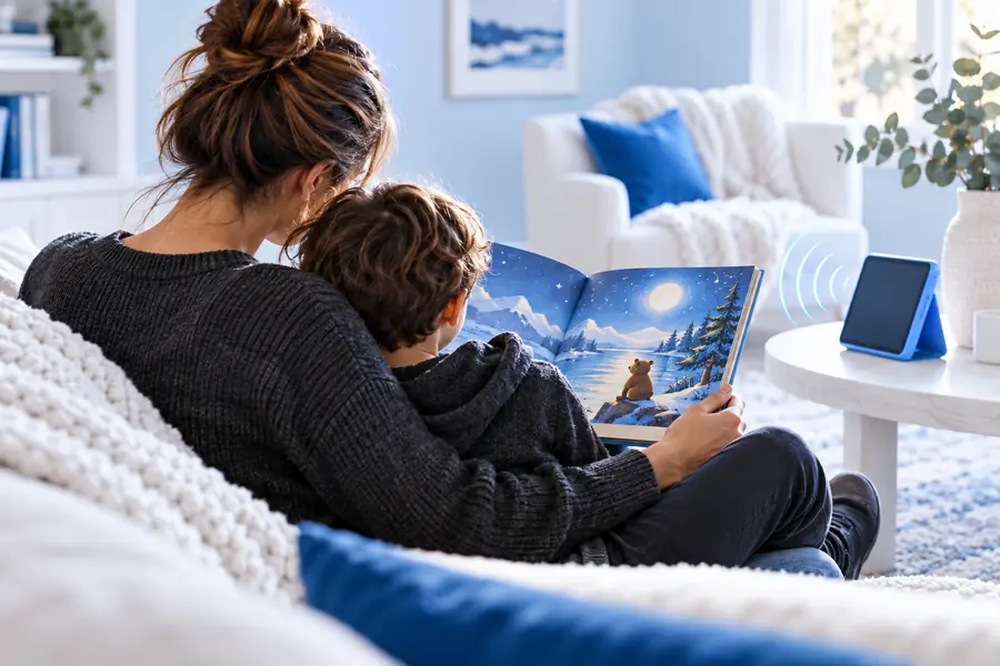 Illustration associated with reading aloud for children